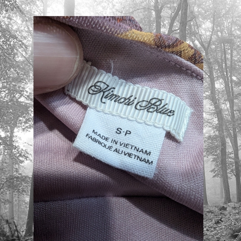 🌸 EUC Kimchi Blue From Urban Outfitters Patchwork Spaghetti Strap Mini Dress 🌸 - Picture 8 of 9